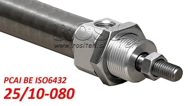 CYLINDER PNEUMATYCZNY PCAI 25/10-080 BE ISO6432