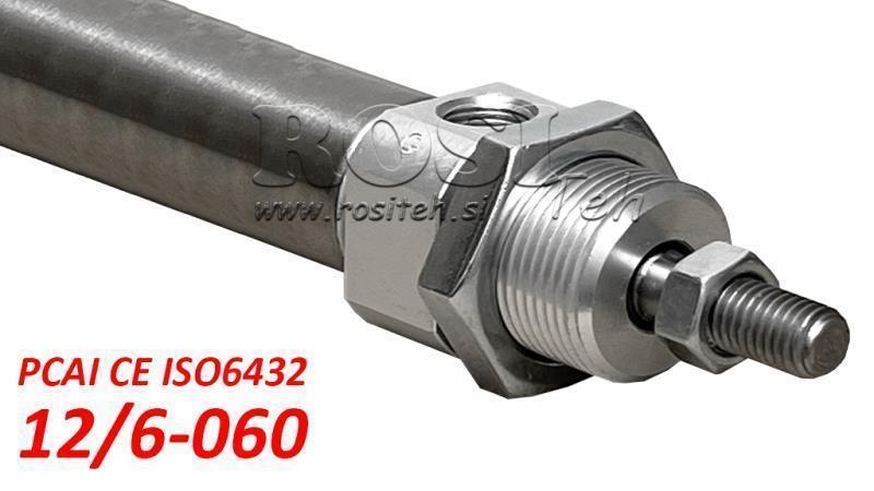 CYLINDER PNEUMATYCZNY PCAI 12/6-060 CE ISO6432