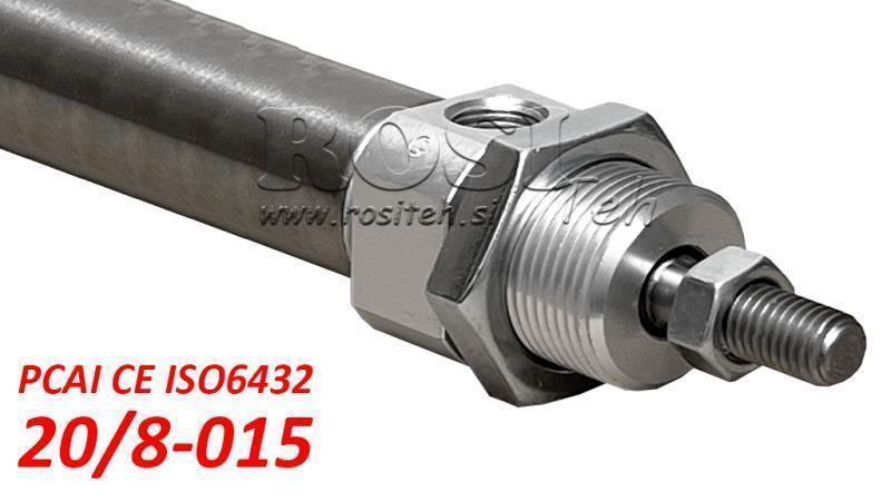 PNEUMATISCHER ZYLINDER PCAI 20/8-015 CE ISO6432