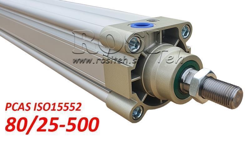 ΠΝΕΥΜΑΤΙΚΟΣ ΚΥΛΙΝΔΡΟΣ PCAS 80/25-500 BE ISO15552