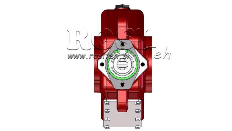 CAIXA DE CÂMBIO - CAIXA DE CÂMBIO RT400 PARA MOTOR HIDRÁULICO MP/MR/MS RAZÃO 35.2:1