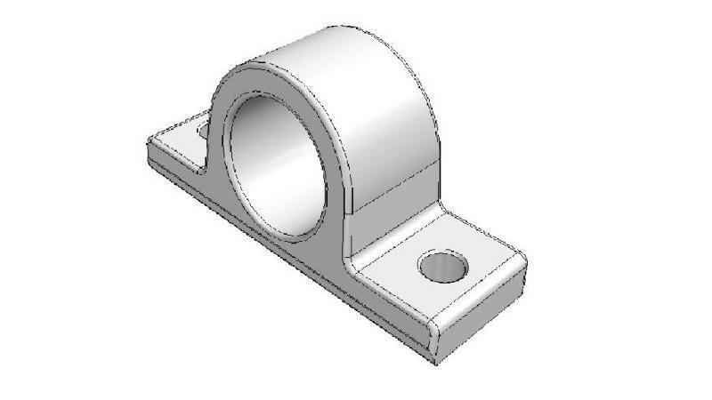 UCHWYT CYLINDRA TELESKOPOWEGO FI50