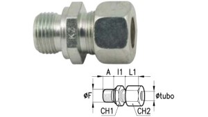 DOUBLE-ACTING-CYLINDER-WITH-RING-AND-NUT