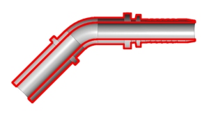 PIPE-ADAPTER-ELBOW-45°