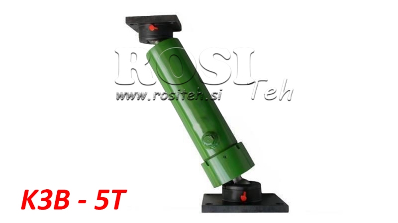 SIŁOWNIK TELESKOPOWY 3 WYSUWY 805MM K3B-5T