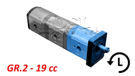 POMPA HYDRAULICZNA 20A19X067 PRZEDNI GR.2 19 CC LEWY