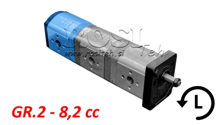 HYDRAULIC PUMP 20A8,2X066 REAR GR.2 8.2 CC LEFT