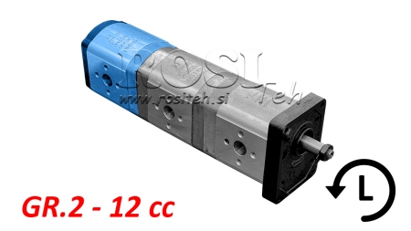 POMPA HYDRAULICZNA 20A12X066 TYŁ GR.2 12 CC LEWA