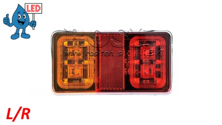 LED ЗАДНА СВЕТЛИНА 3 ФУНКЦИИ 12V-24V КОМБИНИРАНА