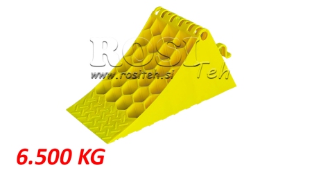CUÑA DE PLÁSTICO HOMOLOGADA DIN 76051/E53 6,500 KG
