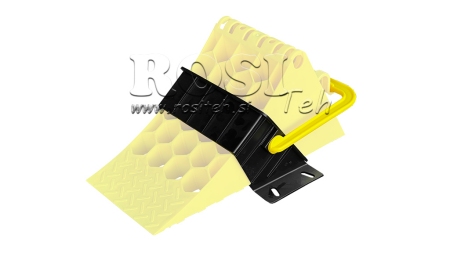 SOPORTE PARA CUÑA PLÁSTICA DIN 76051/E53 6,500 KG
