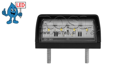 СВЕТЛИНА ЗА НОМЕР НА АВТОМОБИЛ 12/24V - LED