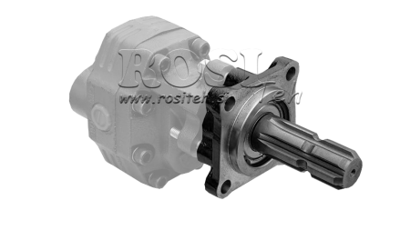P.T.O. ADAPTER FOR UNI CAST IRON PUMP MALE - 3 BOLTS