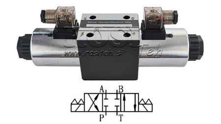 HYDRAULISCHES ELEKTROMAGNETVENTIL KV-4/3 CETOP 5 12/24/230V N1