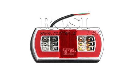 LED GALINIS ŠVIESAS KOMBINUOTAS 12/24V DEŠINIS