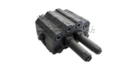 ZAWÓR STERUJĄCY HYDRAULICZNY 2xP90 L/min Z CZUJNIKIEM OBCIĄŻENIA