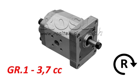 HIDRAULISKĀ SŪKNE GR.1 3.7 CC LABĀ - FLANGE