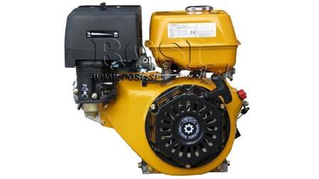 bensinmotor EG4-420cc-9.6kW-13.1HP-3,600 RPM-H-KW25x88.5-manuell start