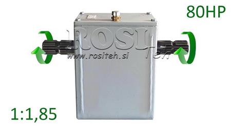 ΜΕΙΩΤΗΣ ΤΡΑΚΤΕΡ - 1:1.85 (80HP-60kW) ΑΡΣΕΝΙΚΟ-ΑΡΣΕΝΙΚΟ