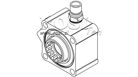 NAPĘD POMPY HYDRAULICZNEJ - ZF ALUMINIUM Z PRZEŁĄCZNIKIEM