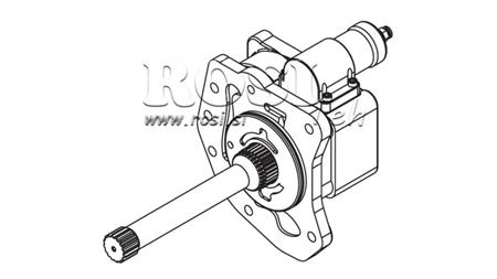 HIDRAULINIO PUMPAVIMO VARIKLIS - MERCEDES AXOR 2