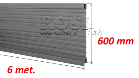 PAGE FOR DUMP TRAILER 6 METERS - HEIGHT 600 mm