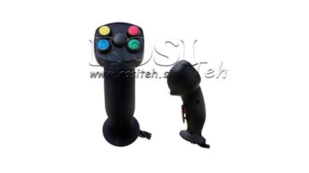 NUOTOLINIO VALDYMO RANKENA ROSI JOYSTICK - 5 MYGTUKAI