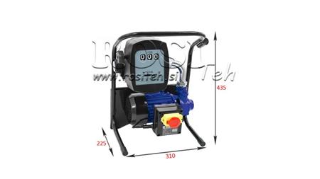 ΑΝΤΛΙΑ ΝΤΙΖΕΛ 600W 40 l/min ΜΕ ΜΕΤΡΗΤΗ ΚΑΙ ΠΙΣΤΟΛΙ ΔΙΑΝΟΜΗΣ