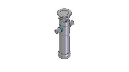 2021S -TELESCOPISK CYLINDER STANDARD/BOLL 2 STEG SLAG 525 DIAMETER 80