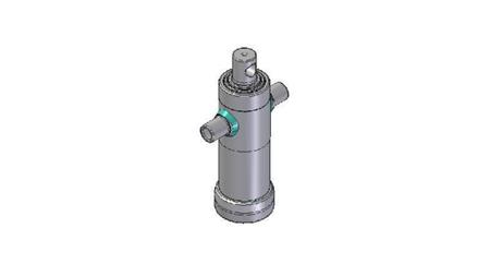 2033F -STANDARDOWY CYLINDER TELESKOPOWY/OTWÓR 3 ETAPY SKOKU 683 ŚREDNICA 95