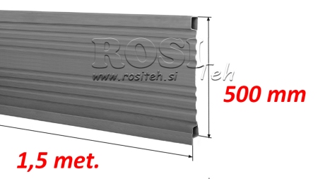 BOK PANEL DO PRZYCZEPY WYWROTNEJ 1.5 MET. - WYSOKOŚĆ 500 MM