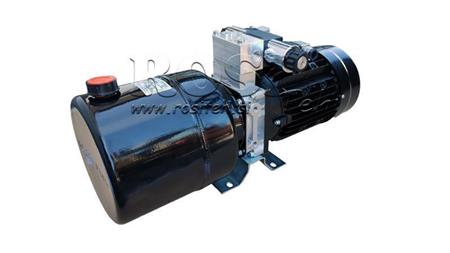 MINI HIDRAULINIS AGREGATAS 230V AC (1.5 kW) 110 bar - 5.8 cc - 8.2 lit/min - bakas 6 litai