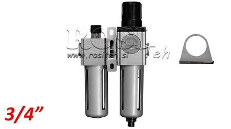 UNIDADE DE PREPARAÇÃO PNEUMÁTICA 600 G3/4 40µ 0-10b