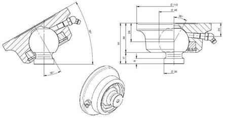 PALLON TELESCOPPISYLINTERILLE Φ 45 MAX. 11 TON