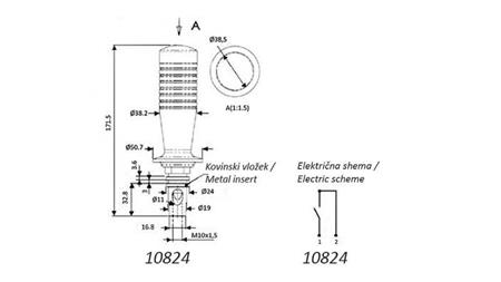 NUOTOLINIS VALDYMO JOYSTICKAS - 1 MYGTUKAS