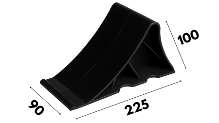 CUNEO IN PLASTICA 225 x 100 x 90 mm