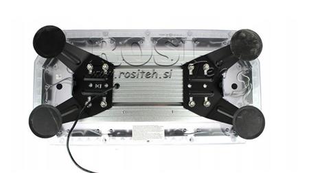 LED MAGNETIC STROBE ROTATING LIGHT 56 LED 156W 12V-24V