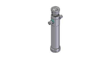 3025S -TELESKOPZYLINDER STANDARD/KUGEL 2 STUFEN HUB 895 DURCHMESSER 95