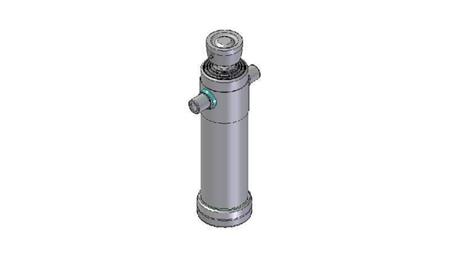 3047S -TELESCOPIC CYLINDER STANDARD/BALL 4 STAGES STROKE 1510 DIAMETER 124