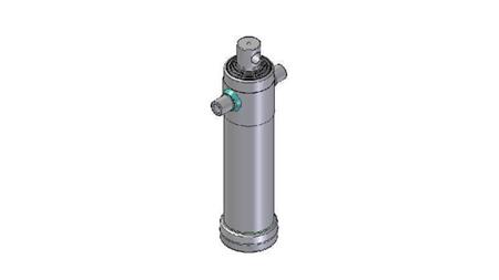 3048F -TELESCOPIC CYLINDER STANDARD/HOLE 4 STAGES TRAVEL 1710 DIAMETER 124