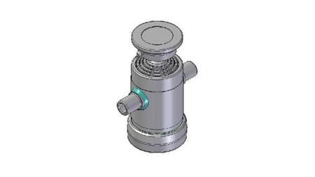3060S -STANDARDOWY CYLINDER TELESKOPOWY/KULKA 4 ETAPY SKOKU 500 ŚREDNICA 112