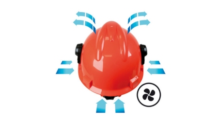 HELMET OCHRONNY YUKON Z SZYBĄ I OCHRONĄ USZU