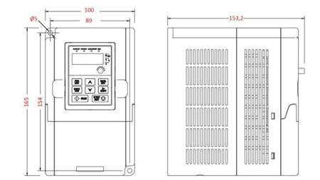 FREKVENSOMVANDLARE-INVERTER 1Fas 2.2kW GD10-2R2G-S2-B