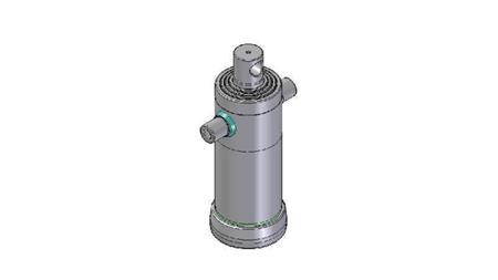 4042F -TELESCOPISK CYLINDER STANDARD/HUL 4 TRIN SLAG 1220 FI 152