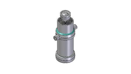 4050S -TELESCOPIC CYLINDER STANDARD/BALL 5 STUFEN HUB 1870 DURCHMESSER 170