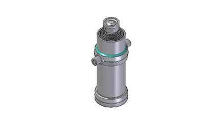 4062S -TELESCOPIC CYLINDER STANDARD/BALL 6 STUFEN HUB 2945 DURCHMESSER 190