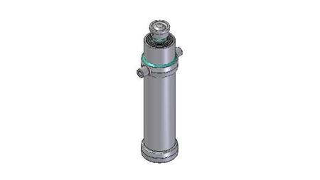 4090S -TELESCOPIC Sylinder STANDARD/KULE 4 TRINN SLAG 2510 DIAMETER 170