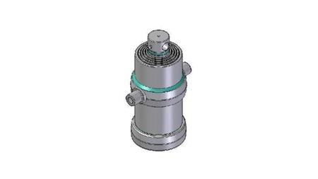 5006F -CILINDRO TELESCOPICO STANDARD/BUCO 5 STADI VIAGGIO 1500 FI 190