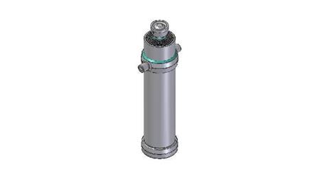 5010S -CYLINDER TELESCOPICZNY STANDARD/BALL 5 ETAPÓW SKOK 3490 ŚREDNICA 190