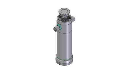6012S -TELESCOPISK Sylinder STANDARD/KULE 6 STAGER SLAG 2977 DIAMETER 152